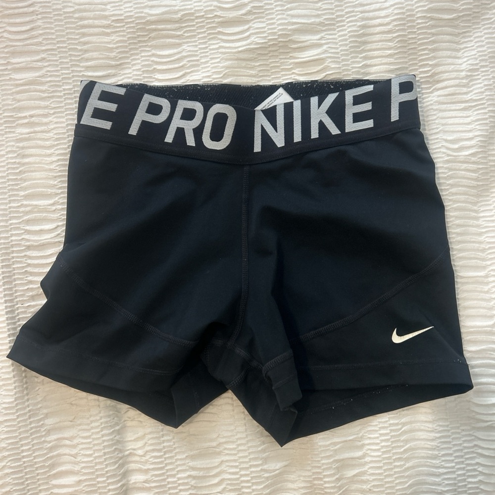 Nike Women's Black Pro Athletic Shorts